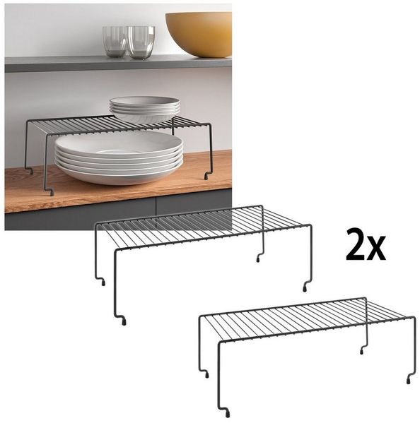 Metaltex Standregal Lava line Brooklyene, 2-tlg, stapelbar