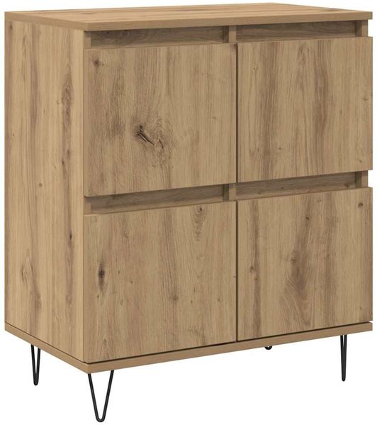 Sideboard, Kommode Artisan-Eiche 60 x 35 x 70 cm j1030p