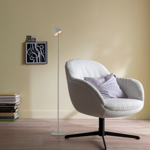 SCHÖNER WOHNEN-Kollektion LED Stehlampe BELLIS, USB-Ladefunktion, LED fest integriert, Warmweiß, SCHÖNER WOHNEN Kollektion, Touchdimmer, Memoryfunktion, IP54, Akku