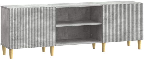 vidaXL TV-Schränk Betongrau 150 x 31 x 50 cm Holzwerkstoff 894688