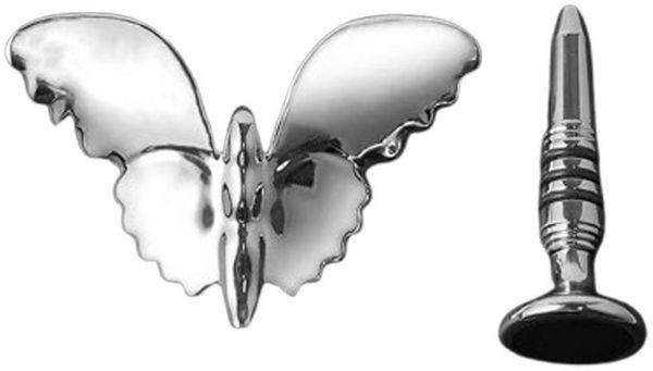 Jumpeak Korkenzieher Dual-Use-Metallflaschenöffner, Schmetterling und Vogel, Wohnaccessoire, Flaschenöffner, Dekoration für Weinschränke
