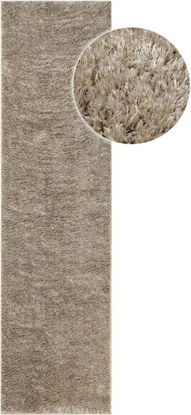 OTTO home Hochflor-Teppich Nickolas, auch als Läufer erhältlich, rechteckig, Höhe: 30 mm, Langflor, Shaggy, weicher Hochflor, uni farben, mit Glanz, Wohnzimmer