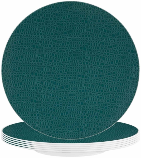 Seltmann Weiden Life Fashion Frühstücksteller ø 22,5 cm 6er Set Trendy Petrol