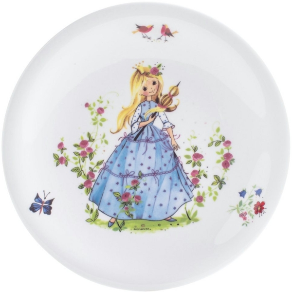 KAHLA Frühstücksteller Kids, Kinderteller 21,5 cm, (1 St), spülmaschinenfest, mikrowellenfest, stapelbar, Made in Germany