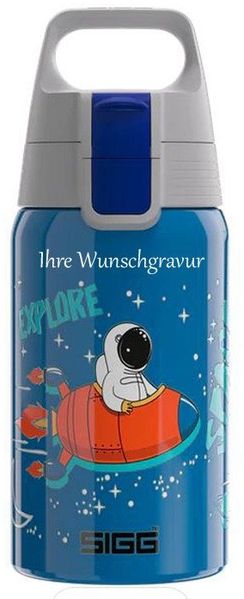 Sigg Trinkflasche Sigg Kinder Trinkflasche Shield ONE Kids 0,5 Liter, tolle Kindertrinkflasche mit schönen Motiven