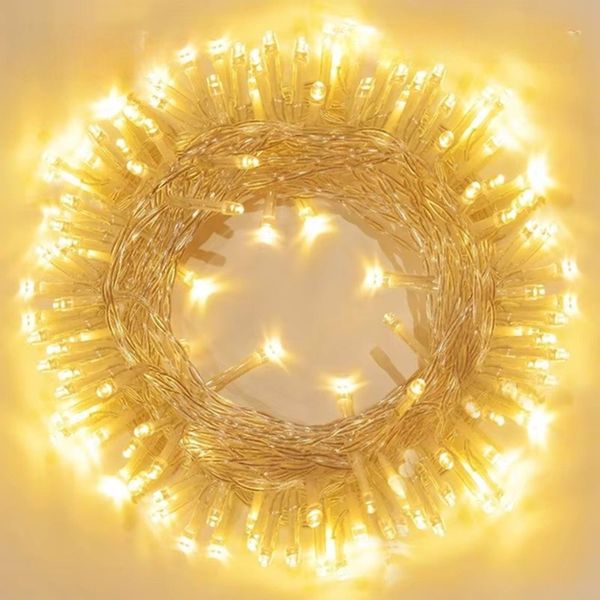Montegoni Lichterkette 10M LED Weihnachtslichter. Lichterkette mit 80 LEDs für Dekoration, Wetterfest und perfekt für den Innen- und Außenbereich