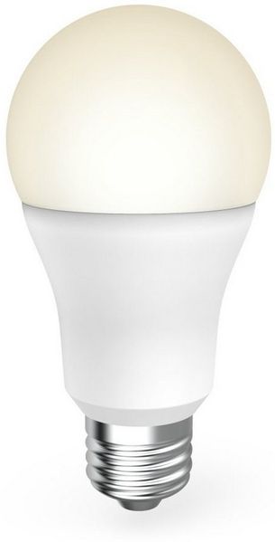 Hama Smarte WLAN-LED-Lampe, E27, Matter, 9W, RGBW, für Sprach-/App-Steuerung, Weiß