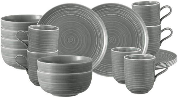 Seltmann Weiden Terra Frühstücks-Set 18-teilig perlgrau