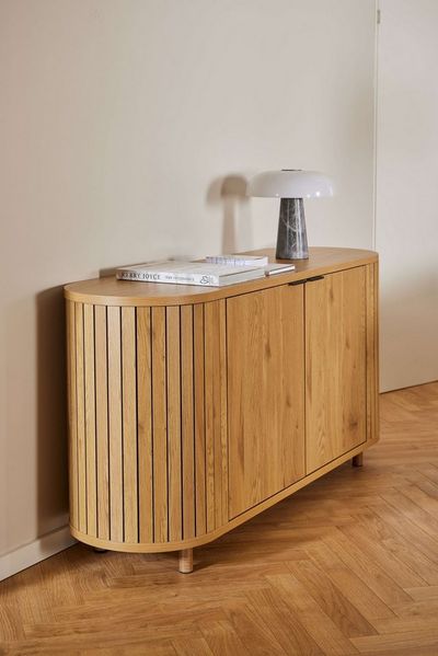 ACTONA GROUP Sideboard in natürlich, MDF - 160x80x45cm (BxHxT)