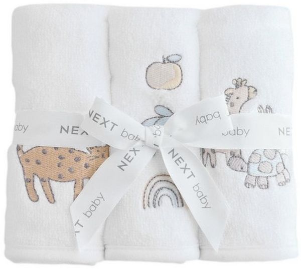 Next Handtuch Waschlappen im 3er-Pack, (3-St)