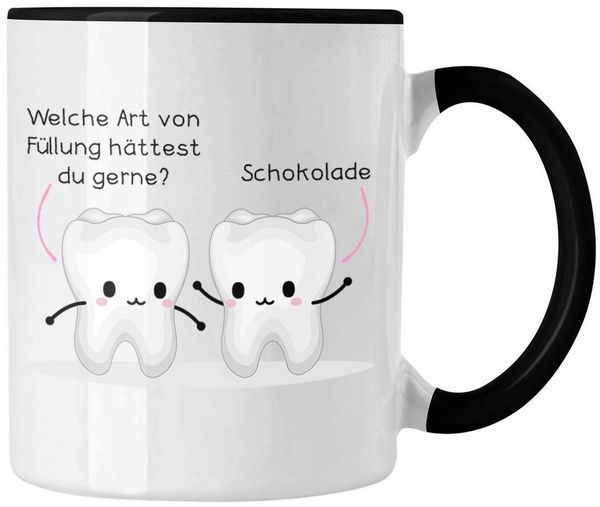 Trendation Tasse Trendation - Zahnarzt Zahnmedizinische Fachangestellte Tasse Geschenk