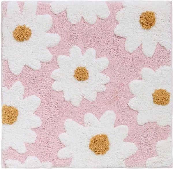 Next Badematte Daisy Duschvorleger aus 100 % Baumwolle, Höhe 50 mm, Baumwolle