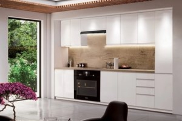 ROYAL24_MARKT Küchenzeile K30-G280 - Aspen - Stilvoller Raum mit innovativen Lösungen, (Komplett Set), Zeitlos - Exklusiv - Top Qualität. Bild 6