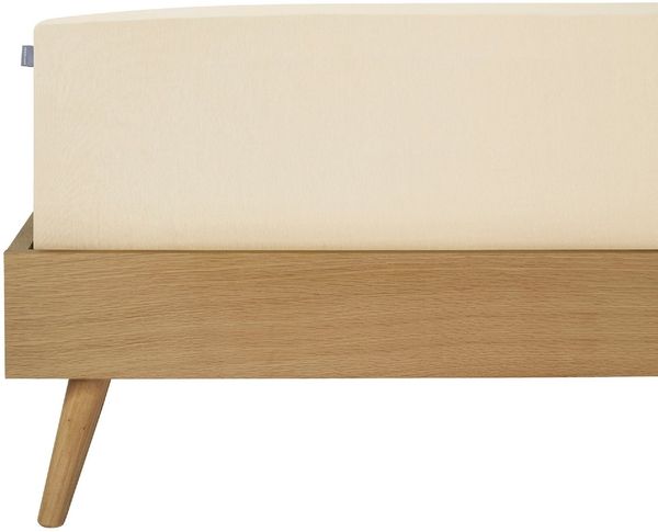 Schiesser Spannbettlaken Jessi - Edeljersey - 100 x 200 cm - Creme