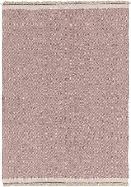 benuta Wollteppich Karla, rechteckig, Höhe: 5 mm, Wolle, Teppich Wohnzimmer, Schlafzimmer, Esszimmer, Flur, Hygge