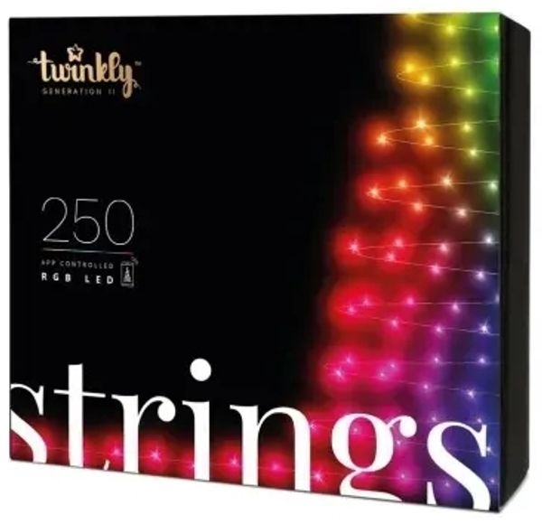 Twinkly Strings Lichterkette 250 Mehrfarbig RGB - 20 Meter - 250 LEDs