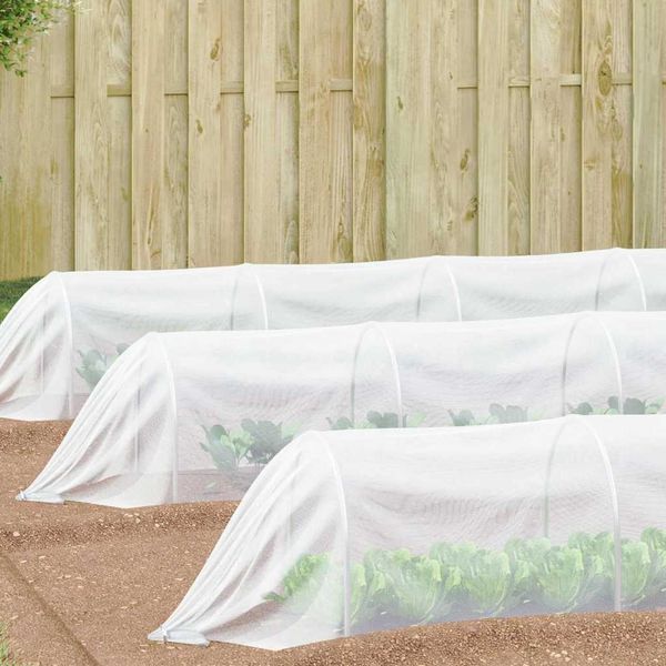 vidaXL Insektennetz Weiß 2 x 50 m Polyethylen 42011523