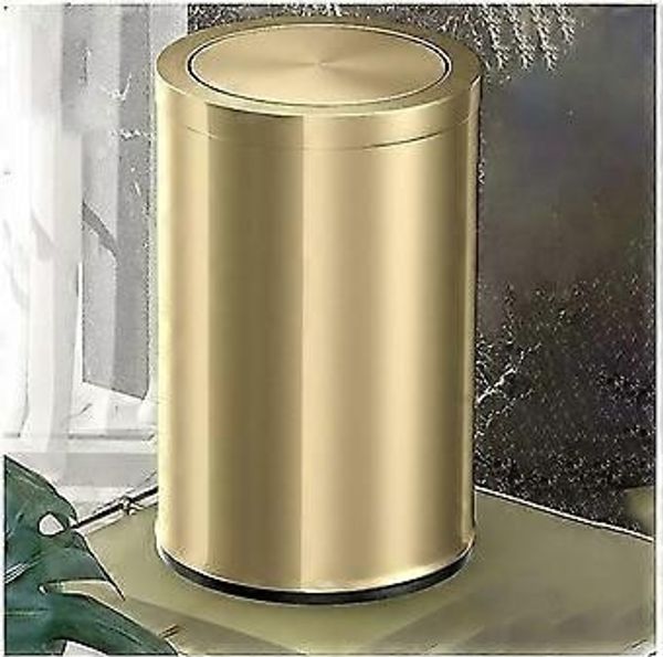 Muelleimer, Metall, Gold