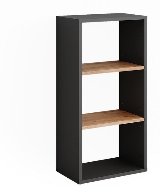 Vicco Bücherregal Orlando, Anthrazit/Goldkraft Eiche, 40 x 80.1 cm, 1-tlg.