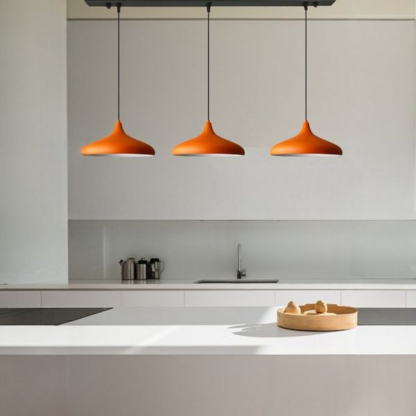 Bamyum Pendelleuchte Pendelleuchte Champion Trio Metall Ø35cm, Modern Hängelampe, ohne Leuchtmittel