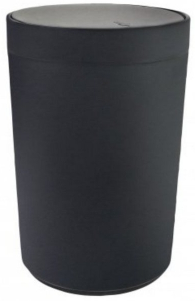axentia Kosmetikeimer Kosmetikeimer, Kunststoff, ca. 5l,schwarz 133927
