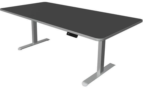 Kerkmann Schreibtisch Sitz-Stehtisch Move 3 Premium 200x100x72-121cm elektr. höhenverstellbar mit Memoryfunktion Anthrazit