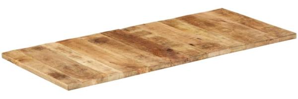 vidaXL Tischplatte Massivholz Mango 25-27 mm 140x60 cm 286026