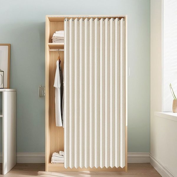 Jibenhome Vorhang Türvorhang Wasserdichter Vorhang für Schlafzimmer,Sichtschutzvorhang (2 St), abdunkelnd, Raumteiler Terrassenvorhang mit Haken,für Küche Wohnzimmer