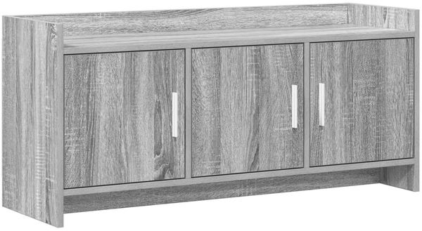 vidaXL TV-Schränk 102 x 33 x 47 cm Grau Sonoma Holzwerkstoff 8011192