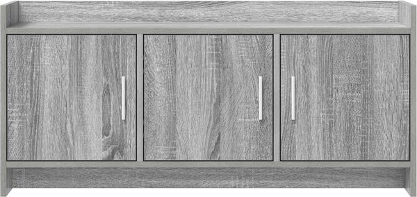 vidaXL TV-Schränk 102 x 33 x 47 cm Grau Sonoma Holzwerkstoff 8011192 Bild 4