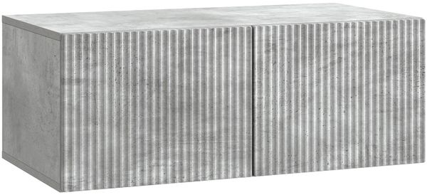 vidaXL Wandmontierter TV-Schrank Betongrau 78,5 x 41 x 30 cm 898518