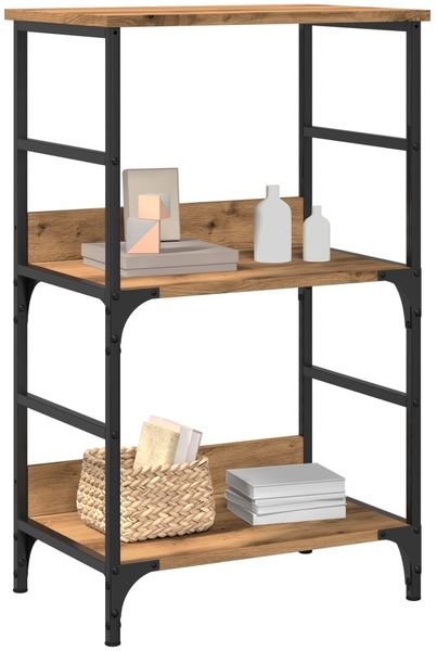 vidaXL Bücherschrank Artisan-Eiche 50x33x82 cm Holzwerkstoff 857465