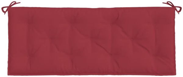 vidaXL Gartenbank-Auflagen 2 Stk. Weinrot 120x50x7 cm Oxford-Gewebe 361687 Bild 5