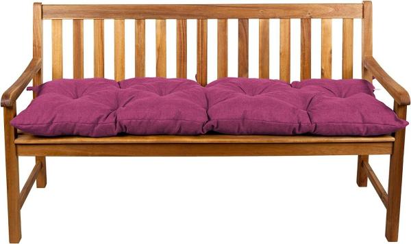 Gutekissen® Bankauflage Stuhlkissen Hollywoodschaukel Garten LS (100x30, Pink)
