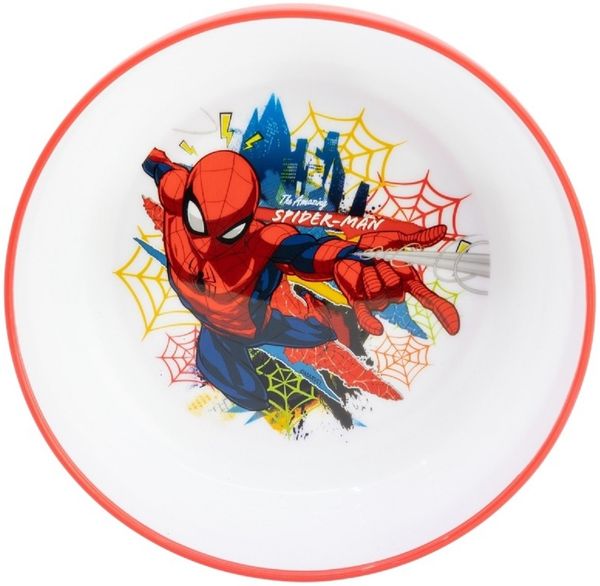 Spiderman Kindergeschirr ab 4 Jahren Schale für Kinder mikrowellengeeignet