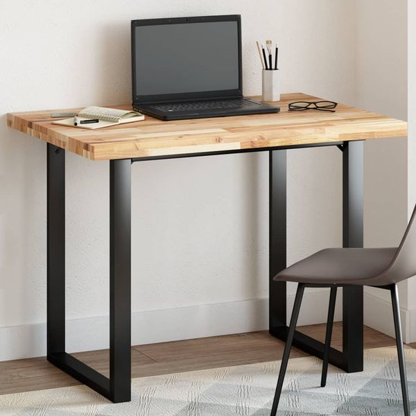 vidaXL Tischplatte Rechteckig 80x70x4 cm Massivholz Akazie 4008794