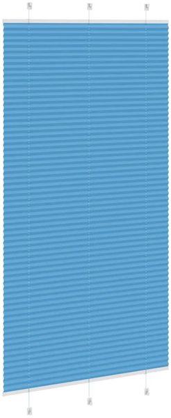 vidaXL Plissee Blau 110x200 cm Stoffbreite 109,4 cm Polyester 4015213 Bild 4