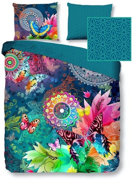 hip Mako Satin Bettwäsche 2 teilig Bettbezug 135 x 200 cm Kopfkissenbezug 80 x 80 cm Alleen In Mag 2 Ivm. Amazon- Espico 5104.99.08 Multi