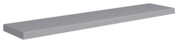 vidaXL Schwebendes Wandregal Grau 120x23,5x3,8 cm MDF 323862 Bild 8