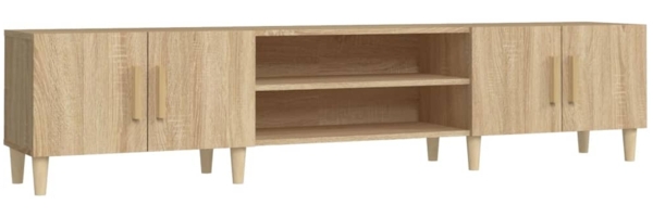 vidaXL TV-Schrank Sonoma-Eiche 180 x 31,5 x 40 cm Holzwerkstoff 816259