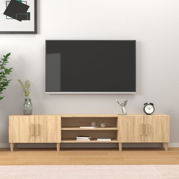 vidaXL TV-Schrank Sonoma-Eiche 180 x 31,5 x 40 cm Holzwerkstoff 816259