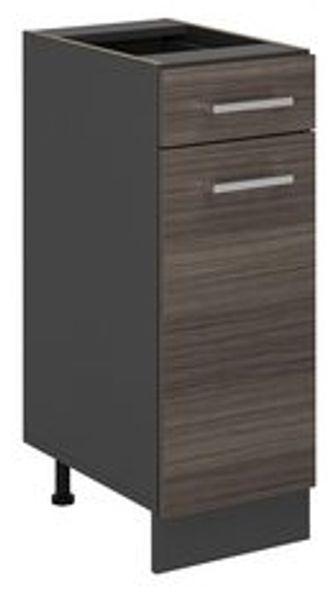 Küchenunterschrank R-Line Edelgrau 30 cm ohne Arbeitsplatte Vicco Bild 6