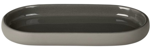 blomus SONO Tablett, Satellite, Keramik, Silikon, H 2. 5 cm, B 10 cm, T 19 cm, 69050