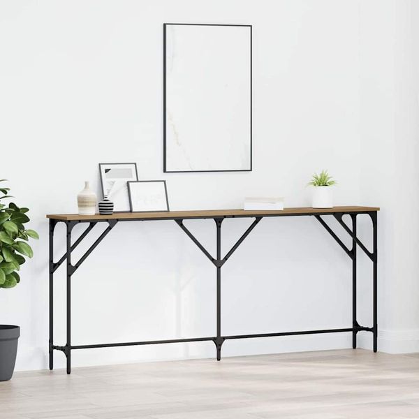vidaXL Konsolentisch Artisan-Eiche 180 x 23 x 75 cm 871327