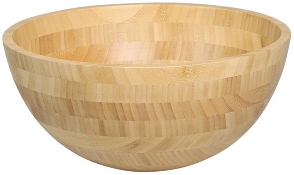 KESPER® Servierschale Bambusschale, FSC® zertifiziert, Bambus, (1-tlg), lebensmittelecht
