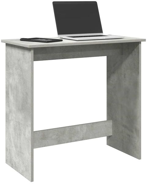vidaXL Schreibtisch Betongrau 80x40x75 cm Holzwerkstoff 860457
