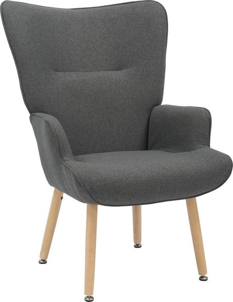 INOSIGN Relaxsessel KEADY, Hochlehnsessel, TV-Sessel, Relaxsessel, Ohrensessel mit stabilem Echtholzgestell