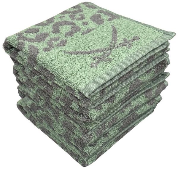 Sansibar Sylt Handtuch Set 6-teiliges Gästetuch Set LEO, hochwertige Handtücher edles Design, Baumwolle (Spar-Set, 6-St), 100% Baumwolle, langlebig, saugstark, leicht gezwirnt