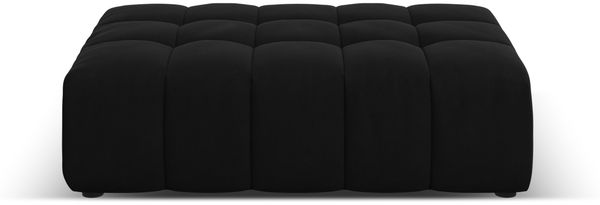 Micadoni Hocker Jennifer 1-Sitzer Samt Schwarz