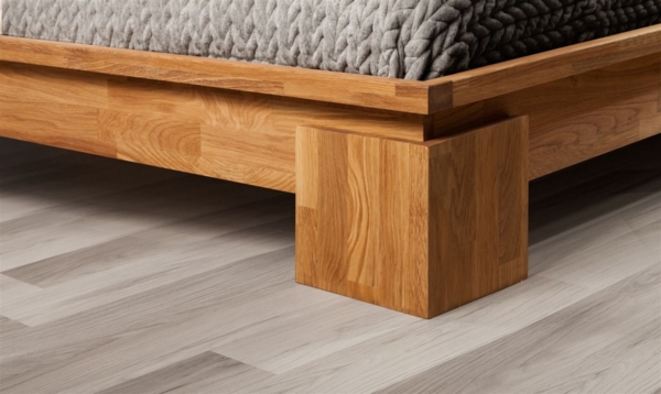 Futonbett Bett Massivholzbett MAISON Eiche massiv 100x220 cm Bild 3